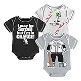 MLB Boys Infant My Team Onesie 3-Piece Set