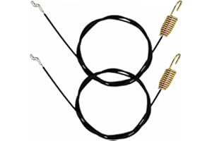 yhoparts 946-04230B Auger Clutch Cable for Cub Cadet Troy-Bilt & MTD Snow Blower 746-04230, 746-04230B, 946-04230, 946-04230A (2-Pack)