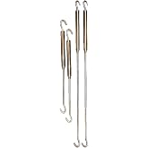 HAPPIJAC Standard Turnbuckle Replacement Set for Truck Camper Tie Down 25.5 Inch