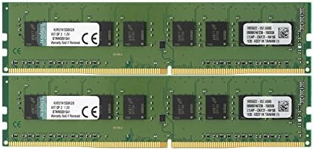 Kingston Technology ValueRAM 8GB Kit 2133MHz DDR4 Non-ECC CL15 DIMM 1Rx8 Motherboard Memory (KVR21N15S8K2/8)