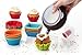 Kid Baking Set 24 Baking Muffin Molds Silicone Cupcake Liners + Corer Plunger + Cake Decorating Kit Bag Pen + 5 Icing Tips by Maxi Nature