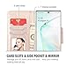 ProCase Galaxy Note 10+ Plus/5G Wallet Case, Flip Fold Kickstand Case with Card Holders Mirror, Folding Stand Protective Book Case Cover for Samsung Galaxy Note 10+ Plus/5G (2019 Release) –Grey