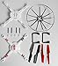 Bestdeal24h(tm) Spare Parts Package for Wltoys V686 V686g Rc Quadcopter Blades. Landing Skid, Gears,protectors,fuselage