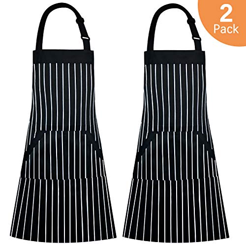 Adjustable Bib Apron Pvc Cooking Kitchen Aprons For Men And Women