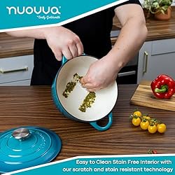 Cast Iron Dutch Oven with Lid – Non-Stick