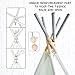 Hippococo Teepee Tent for Kids: Large Sturdy Quality 5 Poles Play House Foldable Indoor Outdoor Tipi Tents, True White Canvas, Floor Mat, Grey Moon Accessory, Family Fun Crafts eBook Included (Grey)
