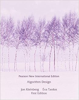 Fr Algorithm Design Pearson New International Edition Kleinberg Jon Tardos Eva Livres Fr Algorithm Design Pearson New International Edition Kleinberg Jon Tardos Eva Livres