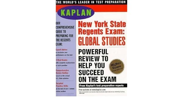 Kaplan New York State Regents Exam Global Studies Kaplan - 