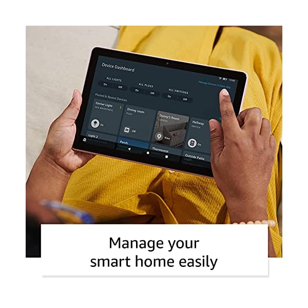 All-new-Fire-HD-10-tablet-32-GB-Black-without-Ads-Amazon-Standing-Case-Black-NuPro-Screen-Protector-2-Pack Fire HD 10 tablet (32 GB, Black, without Ads) + Amazon Standing Case (Black) + NuPro Screen Protector (2-Pack)