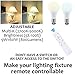 AmeriLuck Remote Control LED Light Bulb Kit, Adjustable Color Temp, One-to-many Group-able, Perfect for Any Applications (2 Bulbs + 1 Remote)