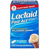 Lactaid Fast Act Lactase Enzyme Supplement, 96 ct.