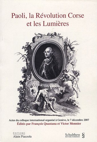 Paoli, la révolution corse et les Lumières