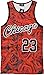 YCMI Hip Hop Men's Chicago Jordan 23 Gym Tank Tops Undershirt Basketball Jerseys