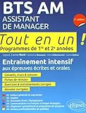 BTS AM Assistant de manager : Entraînement intensif aux épreuves écrites et orales by
