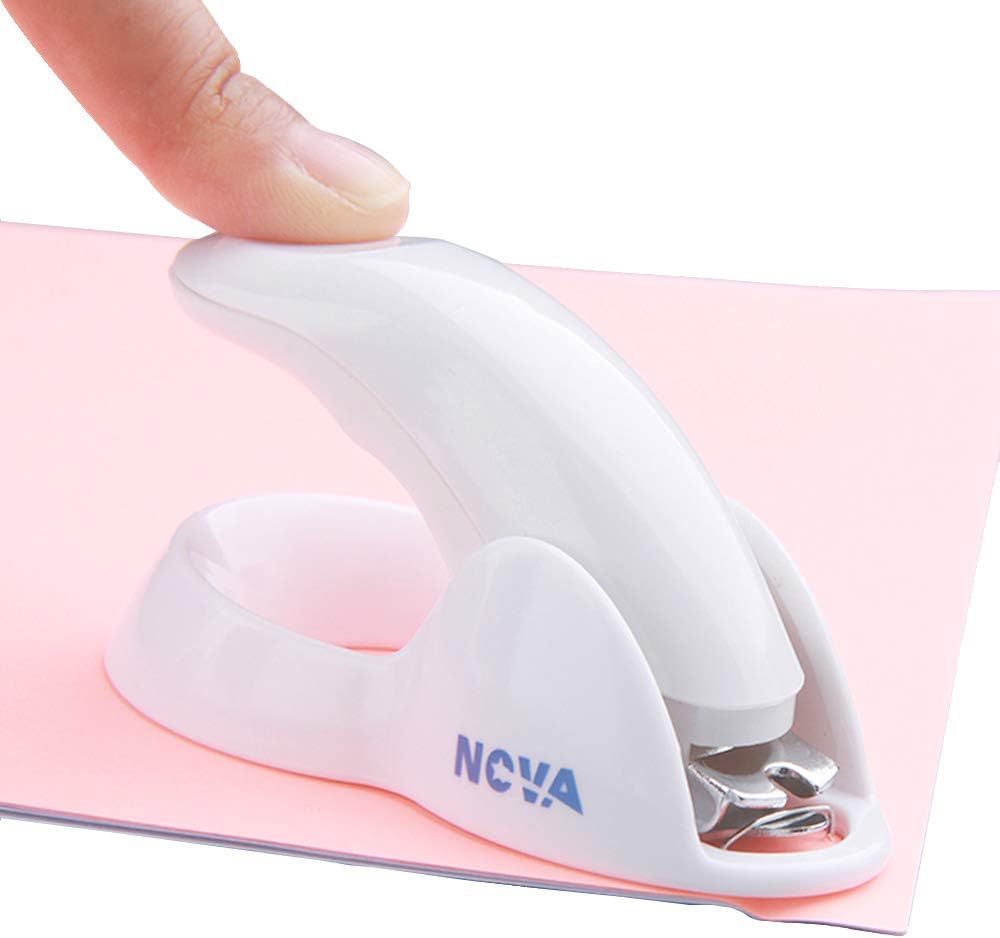 NOVA Glacier Effortless Staple Remover Tool, Staple Puller, Ergonomic Mechanism, Magnetic Function, for Office School and Home, Convenient and Functional : Office Products