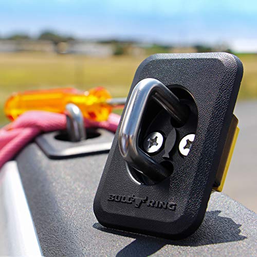 image for Bull Ring 4001-XT Truck Bed Tie Downs 1 Pair | New & Improved | Fits 9