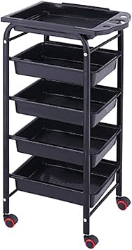 Amazon Com Qtds 4 Drawer Storage Trolley 5 Story Trolley Hair