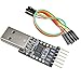 Diymore 2pcs CP2102 USB 2.0 to UART TTL 6-Pin Module Serial Converter with Cables Support Windows 2000/XP OS9 for Arduino