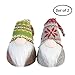 GMOEGEFT Swedish Christmas Gnome Plush, Scandinavian Santa Gnome, Holiday Home Decorations, Birthday Gifts Presents, 12 Inches - Set of 2(A)