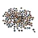 200 Pcs Dragon Eyes Glass Cabochon Mixed Color Lucky Evil Eye Glass Flatback Doll Eyes Scrapbooking Dome Cabochons 12mm Dragon Eyes Accessory for Jewelry Pendant Settings Sculptures Props