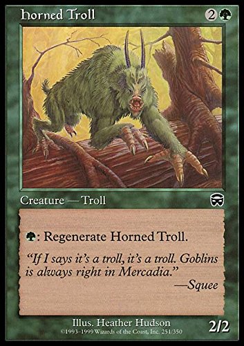 Magic: the Gathering - Horned Troll - Mercadian Masques