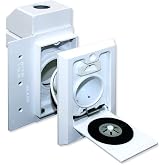 NuTone CI358 Central Vacuum Direct Connect Electrified Inlet White