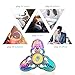 Fidget Hand Spinner Focus Toy by Zhuofu,Lead free Copper Material,Ultra Fast Mute Bearings,Reducing Stress and Relaxation,Great Gift for ADD,ADHD,Anxiety and Autism Adult Children (Rainbow)