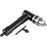 Aluminum Head Right Angle Bend Extension Chuck 90 Degree Drill Attachment Adapter 8mm Hex Shank Power Electric Drill Tool