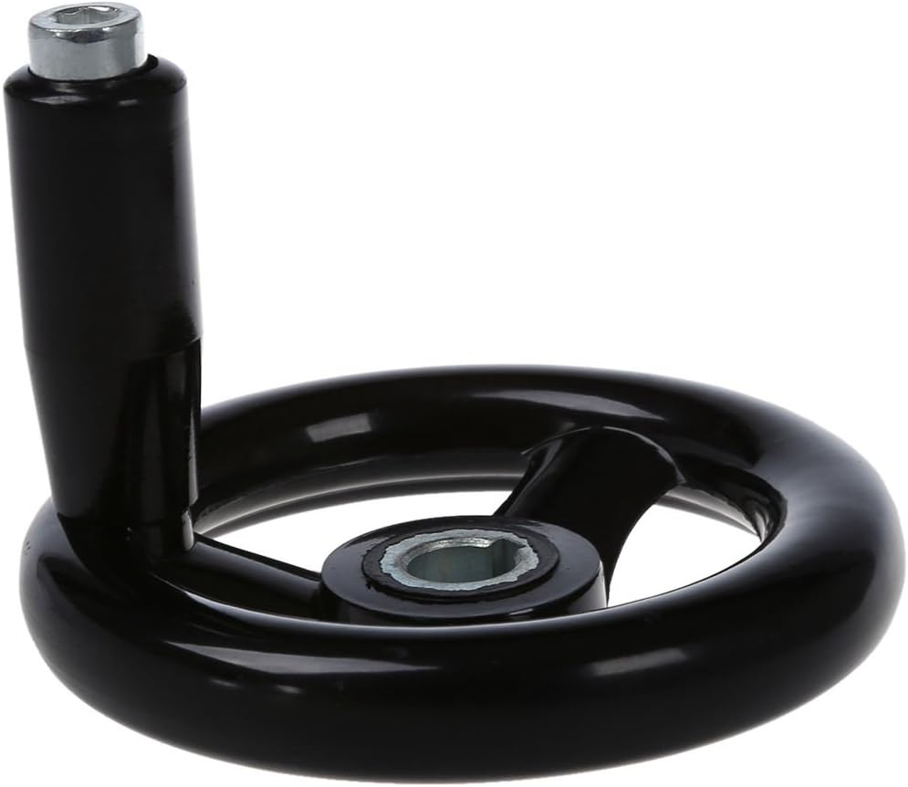 SovelyBoFan 3.9" Diameter Hand Wheel w Revolving Handle for Milling Machine
