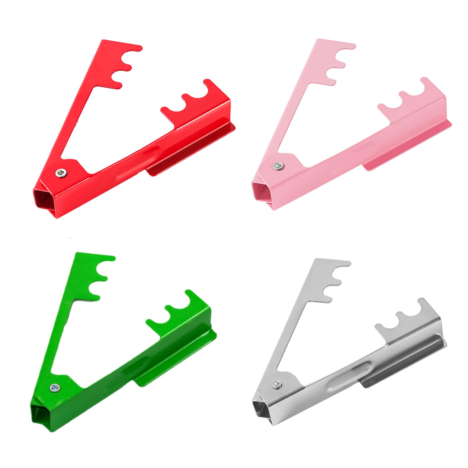 Lezevn 4 Pieces Thorn Trimmer Rose Flower Thorn Leaf Stripping Tool Metal Thorn Remover Stripper for Gardening Flower Arrangement