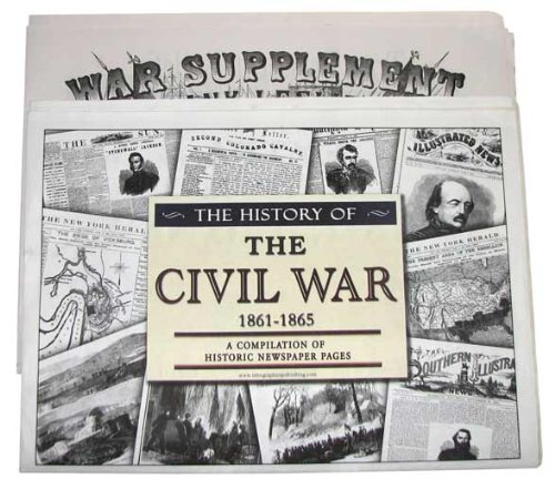 60-Page Historical Civil War Newspaper Reprints: Amazon.co.uk: Kitchen ...