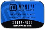 Dentist Recommended MYNTZ! Brand Mints - Wintermynt Blast Wintergreen Flavor 6 tins x 1.75 ounces per tin