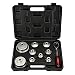 Mofeez Oil Filter Cap Wrench Metric 10-Piece Socket Set Tool Kit 24mm to 65mm for BMW, Mercedes, VW Paper Toyota 1.8L 2.5L 5.7L Engine