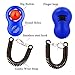 Flightbird Dog Training Clicker Kit With Finger Loop -[2019 Upgrade Version] Humane Gourd-Shaped and Big Buttons Design,Pet Training Tool Set with Wrist Strap (4 Pack)