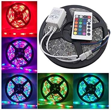 HET Remote Control (RGB11K) LED Strip Light Colour Changing for Diwali and Christmas Lighting, Multicolour