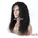 360 Lace Frontal Wig Water Wave Human Hair Wigs for Black Women 150% Density 360 Lace Wig Natural Color 20 inch