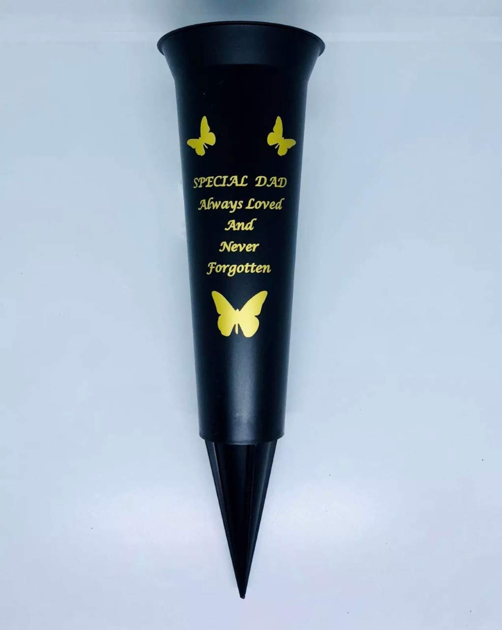Special Dad Verse Graveside Memorial Grave Spiked Flower Vase