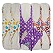 Love My® /Mama/Girl/Maiden/Antibacterial Bamboo fiber/ Menstrual Pads/ Reusable/ Panty Liners - 6pcs pack-(Large size)
