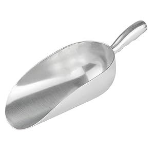 New 58-Ounce Cast Aluminum Scoop, Large
