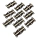 dophee 10Pcs Vintage Style Butterfly Decorative Hinges for Wooden Jewelry Box Case Cabinet Drawer - 2.01