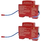 Automatic Fire Extinguishing Device Dual-Line Household Flame Retardant Tool Non-Pollution Snap-On Guide Rail Extinguishers For Distribution Box/Cabinet