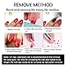 Magic Nail Polish Remover Professional Removes Soak-Off Gel Nail Polish In 3-5 Minutes, Easily & Quickly,Don't Hurt Your Nails (1 Pcs)