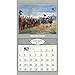 Lang January to December, 13.375 x 24 Inches, Perfect Timing Legends in Gray 2015 Wall Calendar by Mort Kunstler (1001819)