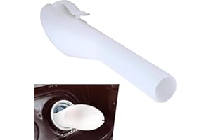 ijuicy 1 PC Fuel Filler Gas Tank Funnel, Plastic Rust-Proof Fuel Tank Filler Funnel Tube for Cars Replacement 8U5A17B068AD 8U5Z17B068A 8U5Z17B068B, Compatible with Ford Lincoln Mercury (White)