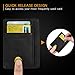 MR. YLLS Slim Thin Minimalist Front Pocket RFID Blocking Leather Wallet for Men & Women Money Cash Credit Card Holder