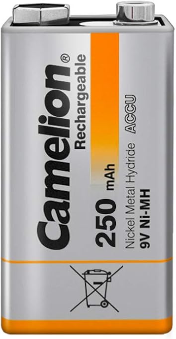 Camelion NH-9V250BP1 Rechargeable Battery Níquel-Metal hidruro ...