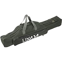 amazon fishing pole case ReeMoo Rod Bag Fishing Rod Portable foldable Fishing Bag Large Capacity Fishing Rods and Tackles Storage Bag Holds 5 Poles : Sports & Outdoors VanRolldex Fishing Rod Bag Cyrank Portable Fishing Rod Case,