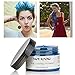 Temporary Hair Color Wax Wash Out Hair Color Hair Colorants 4 Colors - White Sliver Blue Purple Fun and Effective Modeling Fashion DIY Hair