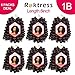 Roktress 6 Packs 8 Inch Jamaican Bounce Crochet Hair Jumpy Wand Curl Crochet Hair African Ombre Kanekalon Synthetic Crochet Braiding Hair Extensions For Black Women (8
