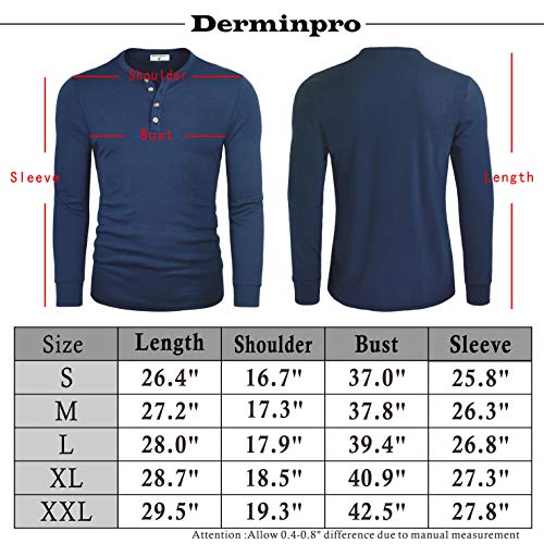 4 Derminpro+Henley+Shirts+Sleeve+T+Shirts